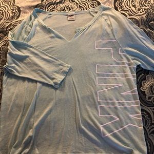 Victoria’s Secret Pink 3/4 sleeve shirt